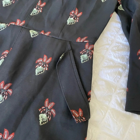 A.L.C The Terry floral silk mini dress - Picture 4 of 10